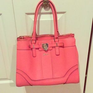 Coral Guess shoulder bag